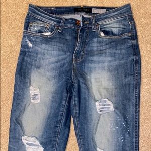 Aeropostale girlfriend ripped jeans size 2